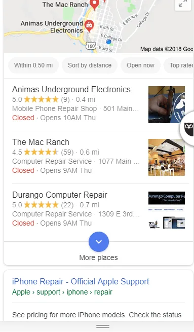local SEO reviews