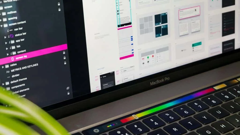 Creating website UI/UX