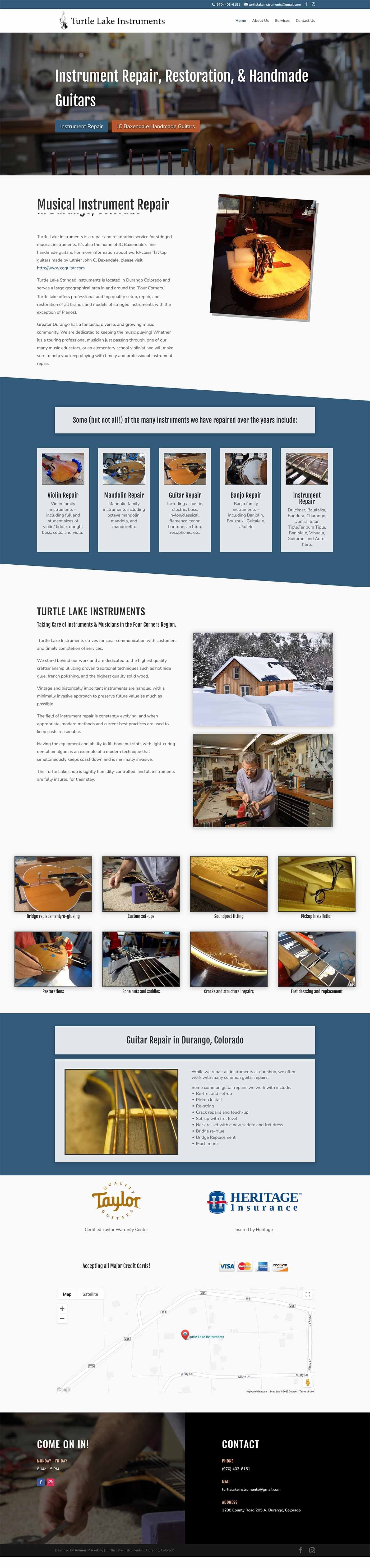 Turtle Lake Instruments — Animas Marketing portfolio